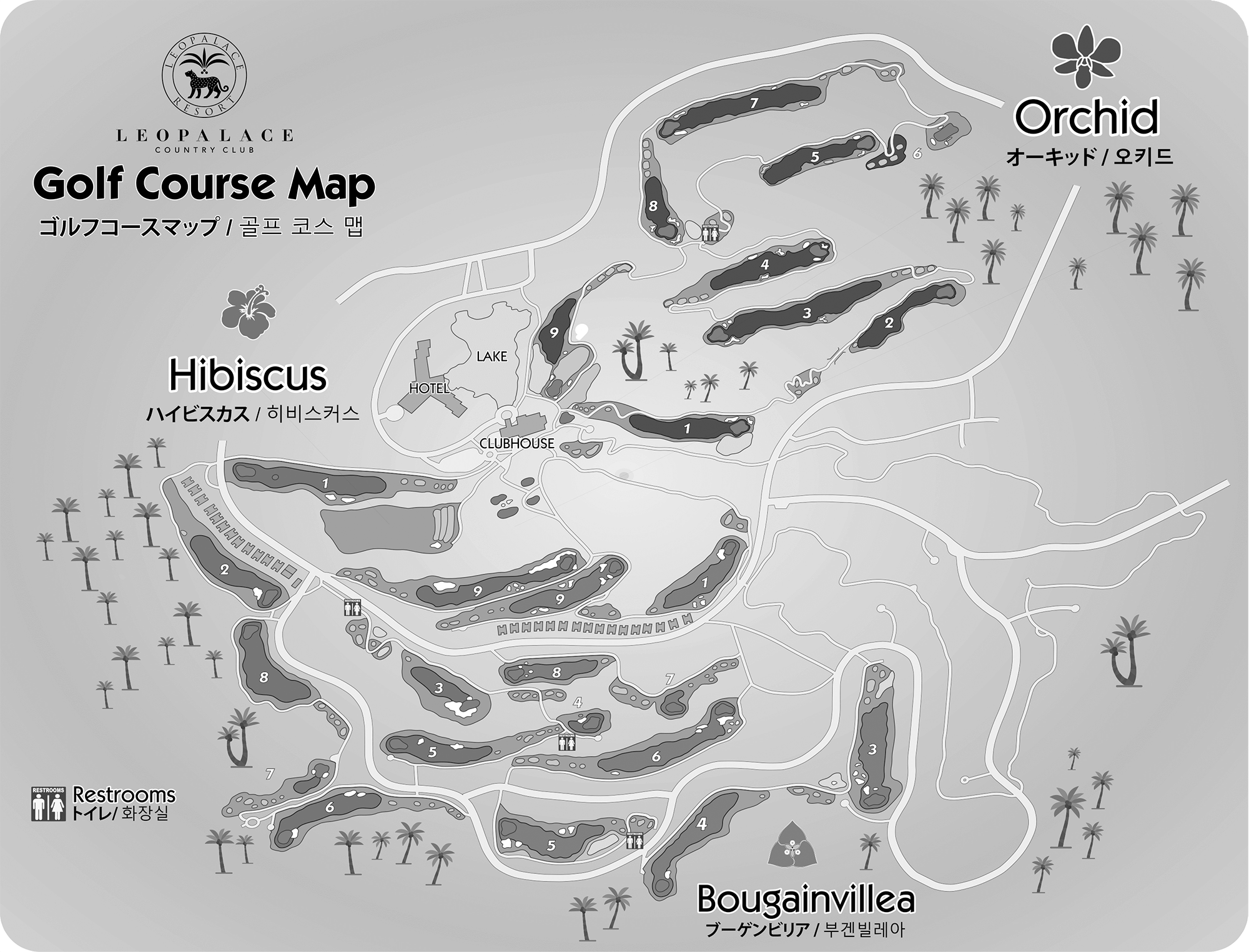 Golf Course Map